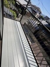 糸島市篠原東、中古一戸建てのバルコニー画像です