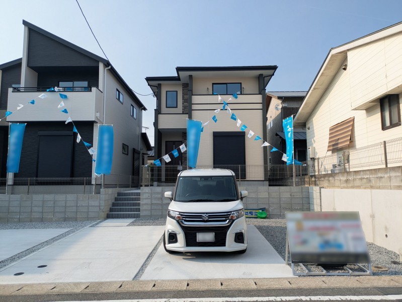 大野城市乙金台、新築一戸建ての外観画像です