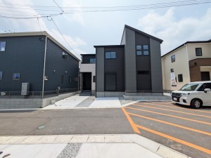 那珂川市今光、新築一戸建ての外観画像です