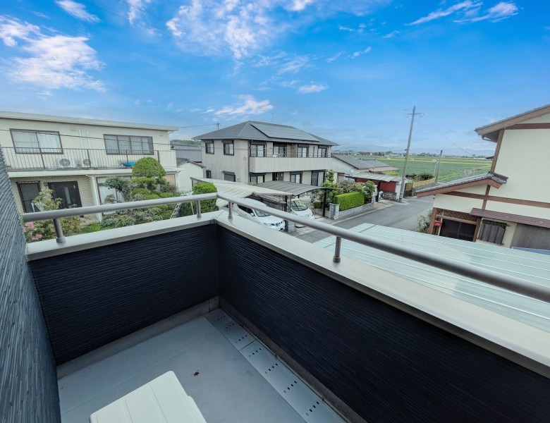 小郡市二森、中古一戸建てのバルコニー画像です