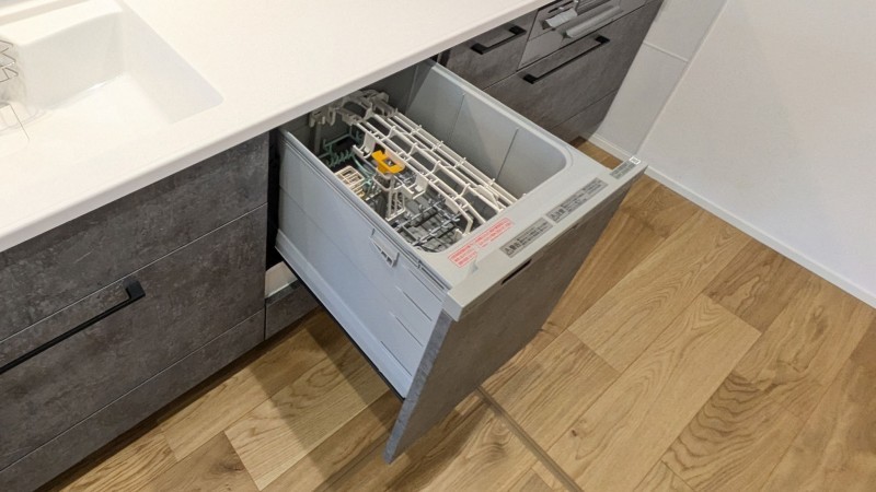 福岡市西区太郎丸、新築一戸建てのキッチン画像です