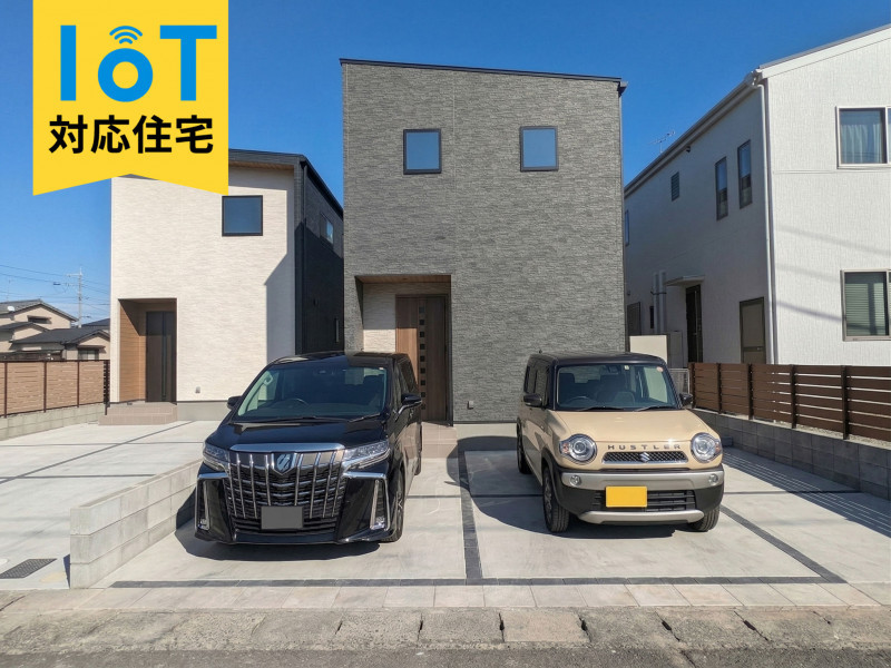 福津市西福間、新築一戸建ての完成予想図（外観）画像です