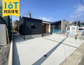 三養基郡みやき町東尾、新築一戸建ての前面道路を含む現地写真画像です
