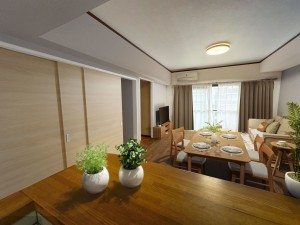 大牟田市本町、マンションの内装画像です