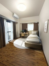 大牟田市本町、マンションの居間画像です