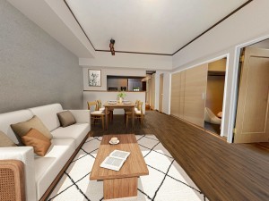 大牟田市本町、マンションの内装画像です