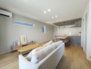 神埼市神埼町本堀、新築一戸建ての居間画像です