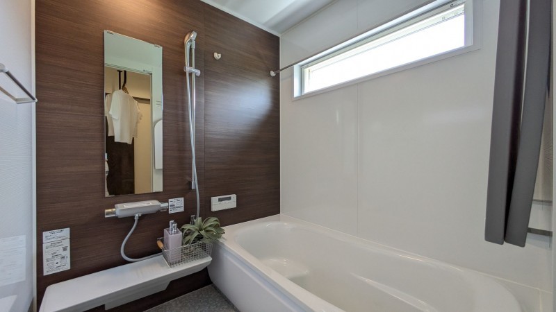 神埼市神埼町本堀、新築一戸建ての風呂画像です