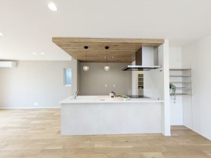 神埼市神埼町本堀、新築一戸建ての居間画像です