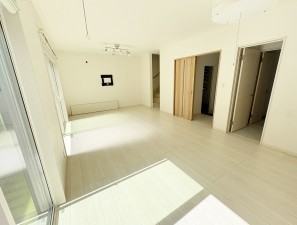 久留米市善導寺町与田、中古一戸建ての居間画像です