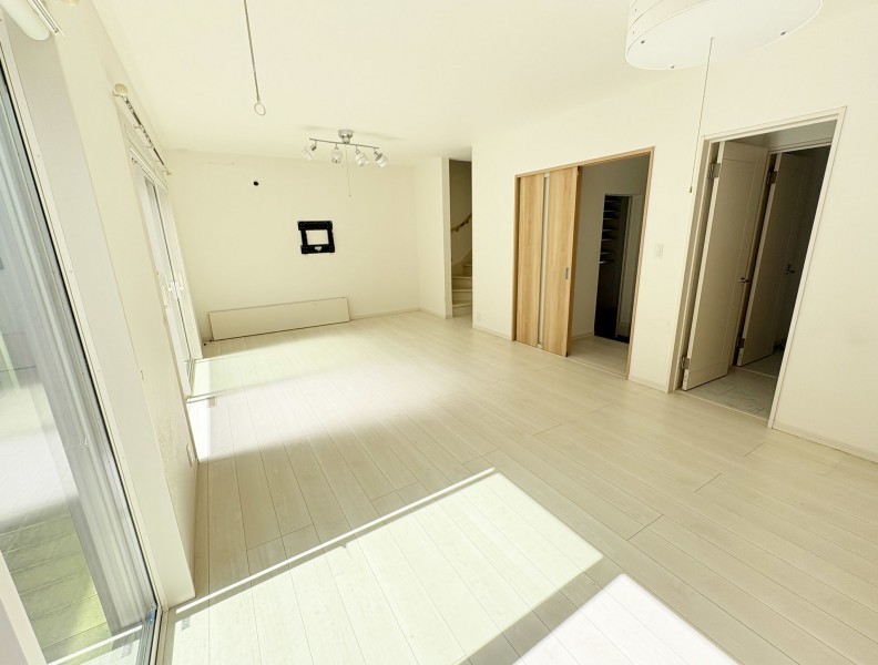 久留米市善導寺町与田、中古一戸建ての居間画像です