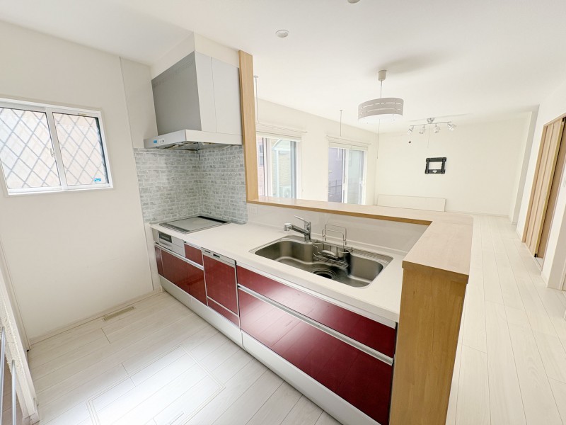 久留米市善導寺町与田、中古一戸建てのキッチン画像です