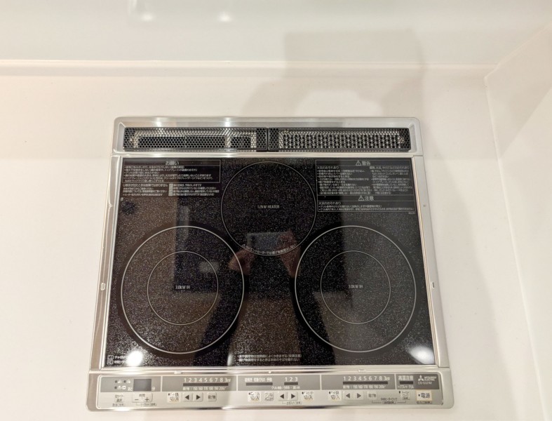 糸島市前原南、新築一戸建てのキッチン画像です