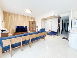 筑紫野市針摺中央、マンションの居間画像です