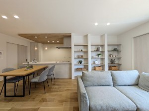 筑紫野市大字筑紫、新築一戸建ての居間画像です