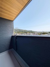 筑紫野市大字筑紫、新築一戸建てのバルコニー画像です