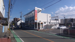 筑紫野市桜台、土地の銀行画像です