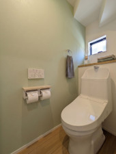 久留米市津福今町、新築一戸建てのトイレ画像です
