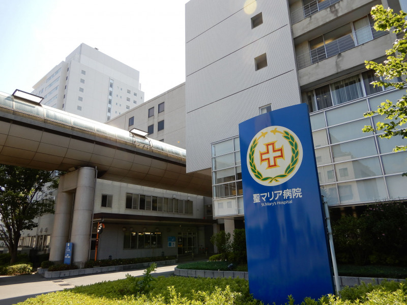 久留米市津福今町、新築一戸建ての病院画像です