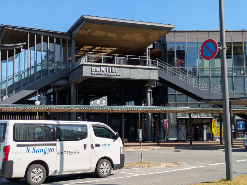 柳川市三橋町蒲船津、新築一戸建ての駅画像です
