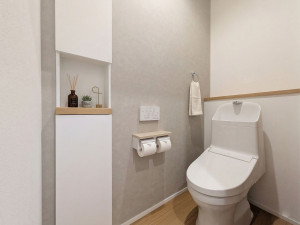 筑紫野市原田、新築一戸建てのトイレ画像です