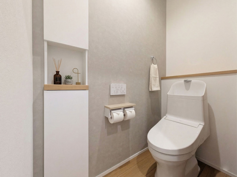 筑紫野市原田、新築一戸建てのトイレ画像です