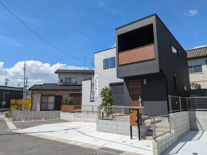 大野城市乙金、新築一戸建ての外観画像です