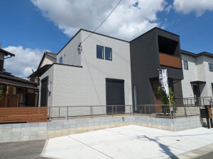 大野城市乙金、新築一戸建ての外観画像です