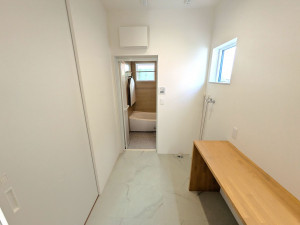 大野城市乙金、新築一戸建ての洗面画像です