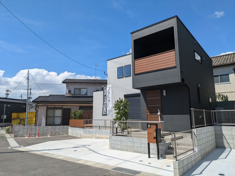 大野城市乙金、新築一戸建ての外観画像です