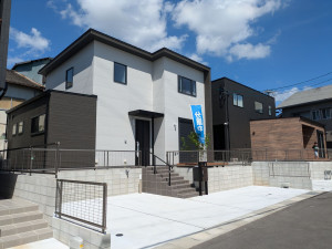 大野城市乙金、新築一戸建ての外観画像です