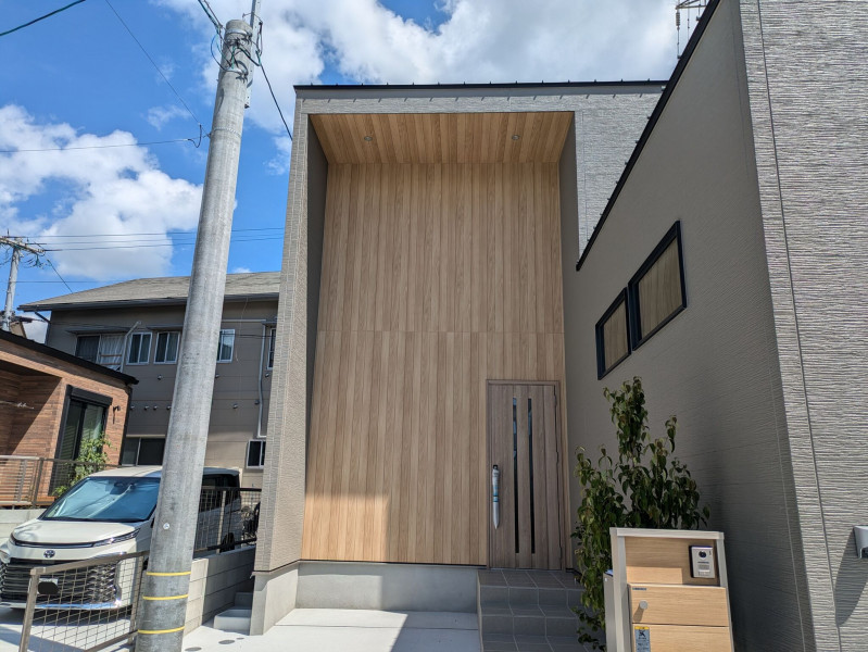 大野城市乙金、新築一戸建ての外観画像です