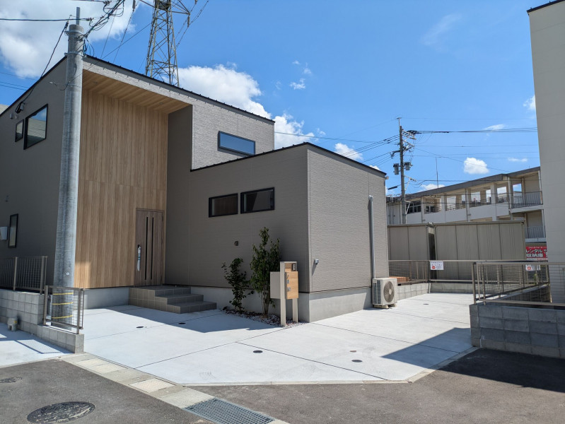 大野城市乙金、新築一戸建ての外観画像です