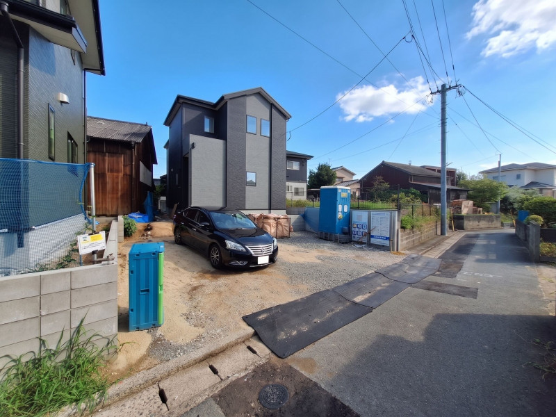 福津市西福間、新築一戸建ての外観画像です
