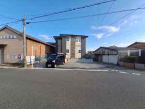 福津市西福間、新築一戸建ての外観画像です