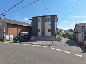 福津市西福間、新築一戸建ての外観画像です
