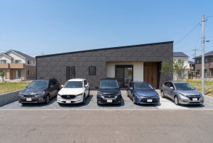 八女市吉田、新築一戸建ての完成予想図（外観）画像です