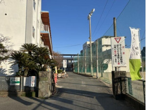 柳川市筑紫町、新築一戸建ての中学校画像です