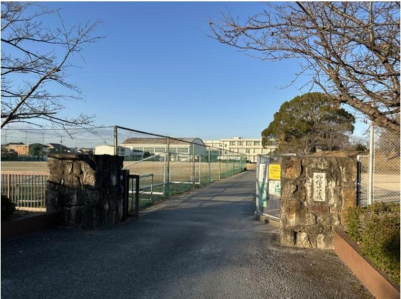 柳川市筑紫町、新築一戸建ての小学校画像です