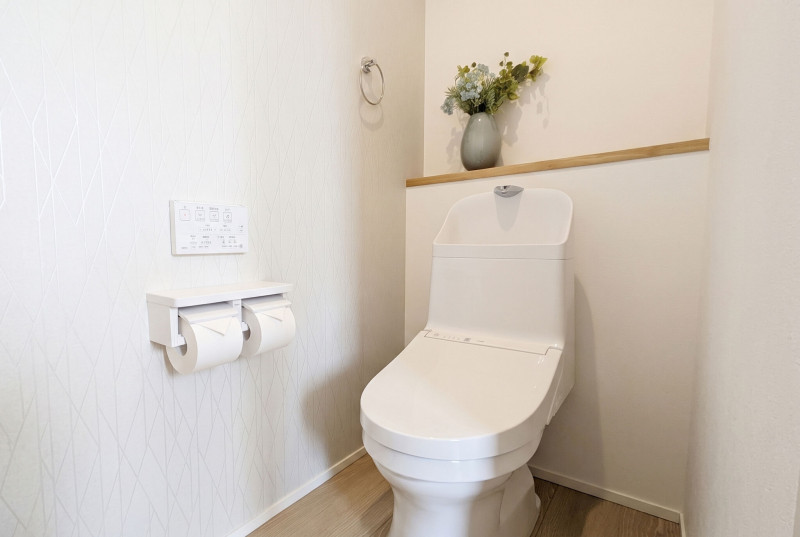 糸島市、新築一戸建てのトイレ画像です