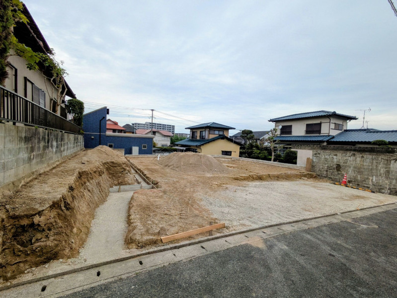 那珂川市王塚台、新築一戸建ての外観画像です