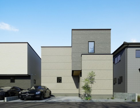 完成予想図（外観）