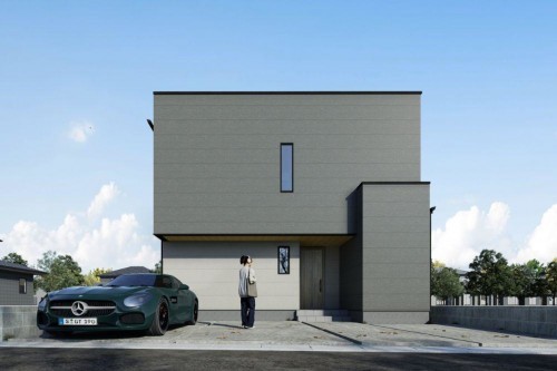 完成予想図（外観）