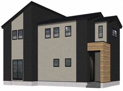 完成予想図（外観）