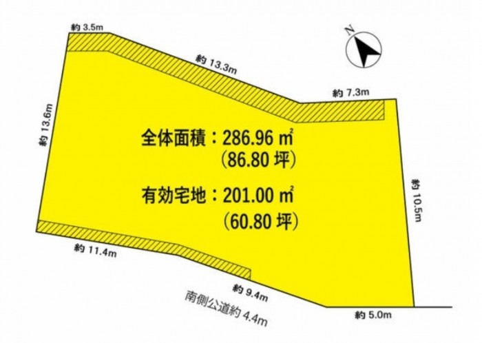 刈谷市八幡町５丁目の土地の画像です