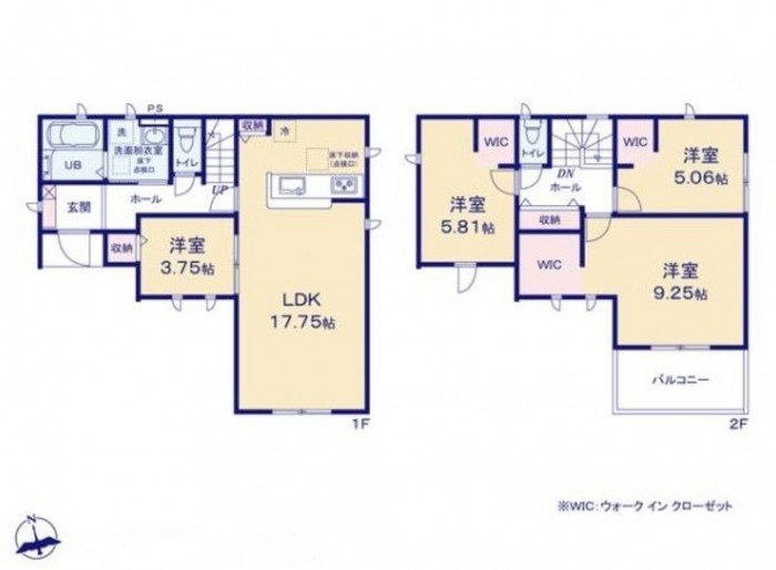 知立市八ツ田町山畔の一戸建ての画像です