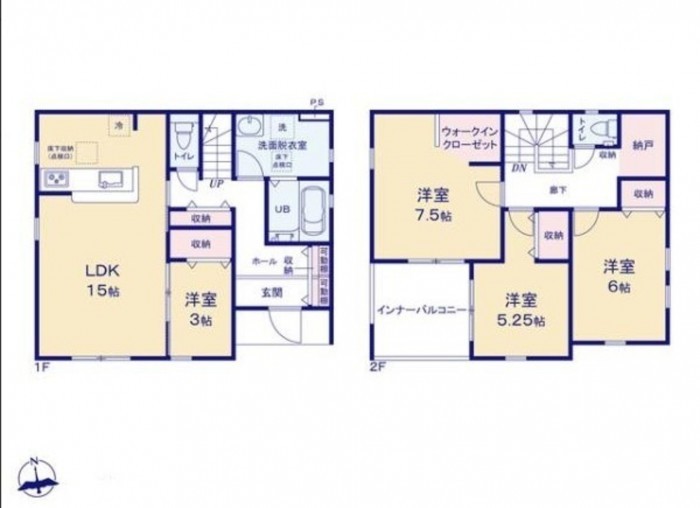 知立市八ツ田町山畔の一戸建ての画像です