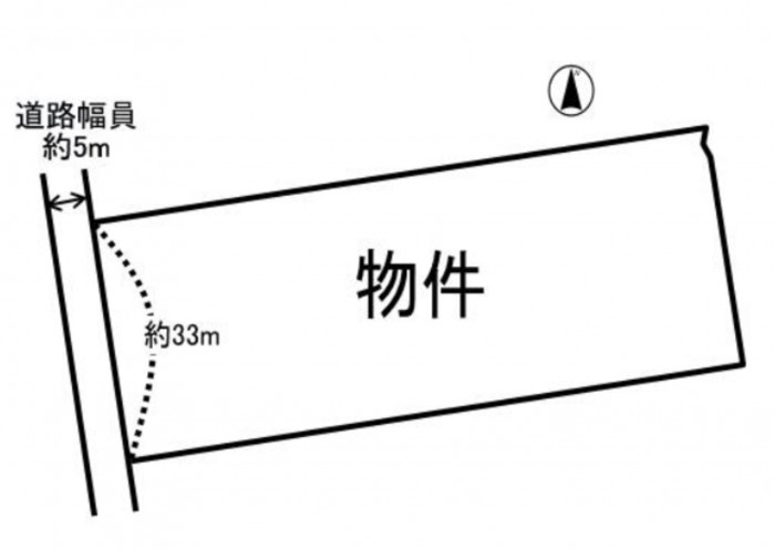 知立市八橋町高道の土地の画像です