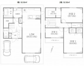 刈谷市小山町７丁目の一戸建ての画像です