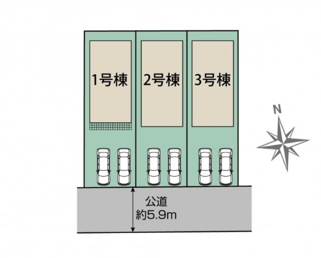 知立市八ツ田町３丁目の一戸建ての画像です